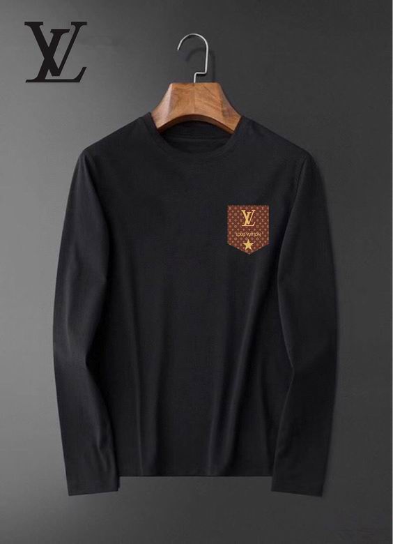 Louis Vuitton long-sleeve T-shirts men-LV5605L